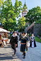 Fest der Fünfblättrigen Rose ®, Český Krumlov, Freitag 20. 6. 2025, Foto: Lubor Mrázek (55/234)