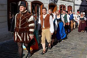 Fest der Fünfblättrigen Rose ®, Český Krumlov, Freitag 20. 6. 2025, Foto: Lubor Mrázek (71/234)