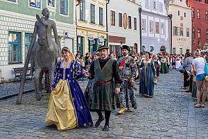 Fest der Fünfblättrigen Rose ®, Český Krumlov, Freitag 20. 6. 2025, Foto: Lubor Mrázek (76/234)
