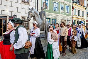 Fest der Fünfblättrigen Rose ®, Český Krumlov, Freitag 20. 6. 2025, Foto: Lubor Mrázek (81/234)