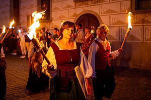 Fest der Fünfblättrigen Rose ®, Český Krumlov, Freitag 20. 6. 2025, Foto: Lubor Mrázek (144/234)