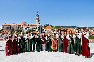 Fest der Fünfblättrigen Rose ®, Český Krumlov, Samstag 21. 6. 2025, Foto: Lubor Mrázek (105/307)