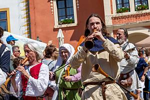 Fest der Fünfblättrigen Rose ®, Český Krumlov, Samstag 21. 6. 2025, Foto: Lubor Mrázek (138/307)