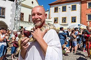 Fest der Fünfblättrigen Rose ®, Český Krumlov, Samstag 21. 6. 2025, Foto: Lubor Mrázek (139/307)