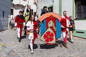 Fest der Fünfblättrigen Rose ®, Český Krumlov, Samstag 21. 6. 2025, Foto: Lubor Mrázek (148/307)