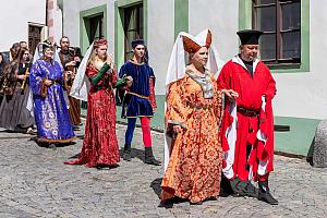 Fest der Fünfblättrigen Rose ®, Český Krumlov, Samstag 21. 6. 2025, Foto: Lubor Mrázek (153/307)