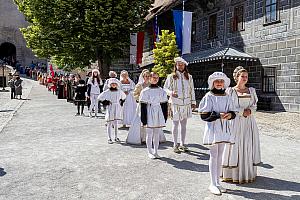 Fest der Fünfblättrigen Rose ®, Český Krumlov, Sonntag 22. 6. 2025, Foto: Lubor Mrázek (158/221)