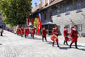 Fest der Fünfblättrigen Rose ®, Český Krumlov, Sonntag 22. 6. 2025, Foto: Lubor Mrázek (159/221)