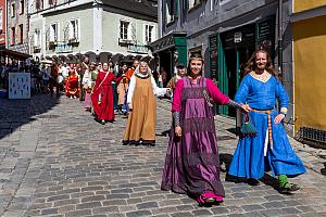 Fest der Fünfblättrigen Rose ®, Český Krumlov, Sonntag 22. 6. 2025, Foto: Lubor Mrázek (177/221)