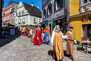 Fest der Fünfblättrigen Rose ®, Český Krumlov, Sonntag 22. 6. 2025, Foto: Lubor Mrázek (178/221)