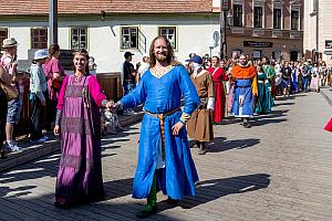 Fest der Fünfblättrigen Rose ®, Český Krumlov, Sonntag 22. 6. 2025, Foto: Lubor Mrázek (180/221)
