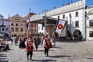 Fest der Fünfblättrigen Rose ®, Český Krumlov, Sonntag 22. 6. 2025, Foto: Lubor Mrázek (196/221)