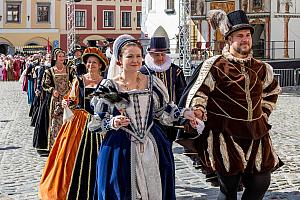 Fest der Fünfblättrigen Rose ®, Český Krumlov, Sonntag 22. 6. 2025, Foto: Lubor Mrázek (198/221)