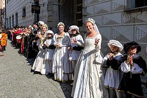 Fest der Fünfblättrigen Rose ®, Český Krumlov, Sonntag 22. 6. 2025, Foto: Lubor Mrázek (202/221)