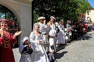 Fest der Fünfblättrigen Rose ®, Český Krumlov, Sonntag 22. 6. 2025, Foto: Lubor Mrázek (203/221)