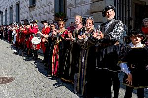 Fest der Fünfblättrigen Rose ®, Český Krumlov, Sonntag 22. 6. 2025, Foto: Lubor Mrázek (204/221)