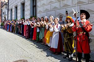 Fest der Fünfblättrigen Rose ®, Český Krumlov, Sonntag 22. 6. 2025, Foto: Lubor Mrázek (208/221)