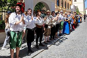 Fest der Fünfblättrigen Rose ®, Český Krumlov, Sonntag 22. 6. 2025, Foto: Lubor Mrázek (209/221)