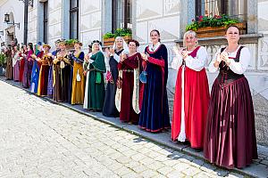 Fest der Fünfblättrigen Rose ®, Český Krumlov, Sonntag 22. 6. 2025, Foto: Lubor Mrázek (210/221)