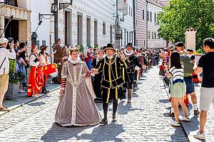 Fest der Fünfblättrigen Rose ®, Český Krumlov, Sonntag 22. 6. 2025, Foto: Lubor Mrázek (215/221)